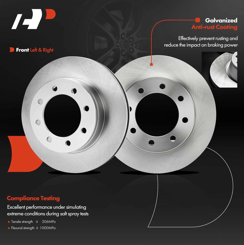 Front Side Disc Brake Rotor for Ford F450/F550 Super Duty (1999–2004)
