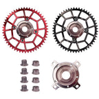 Chainring Set for Bicycle Positive Negative Replacement Converter