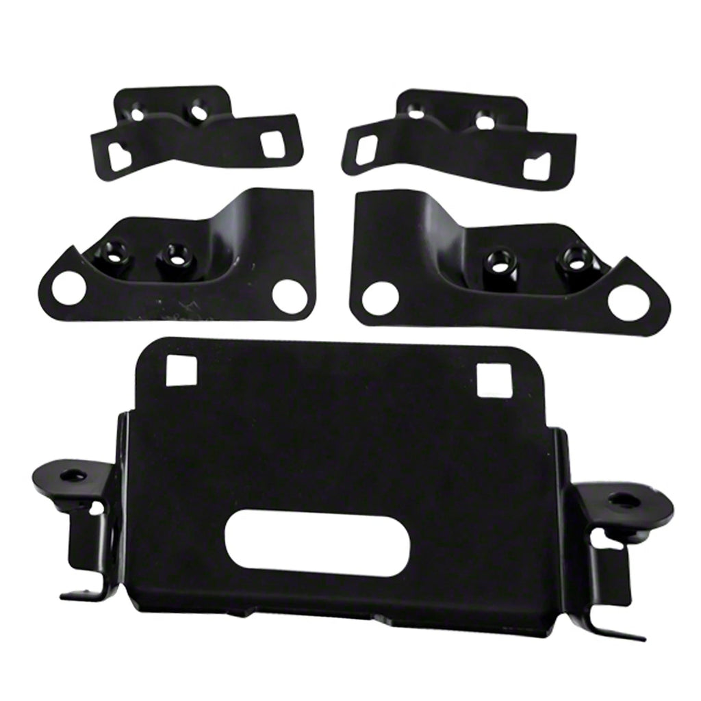 Rear Bumper Bracket Replacement Driver Passenger Set for Honda Civic (2016–2021)
