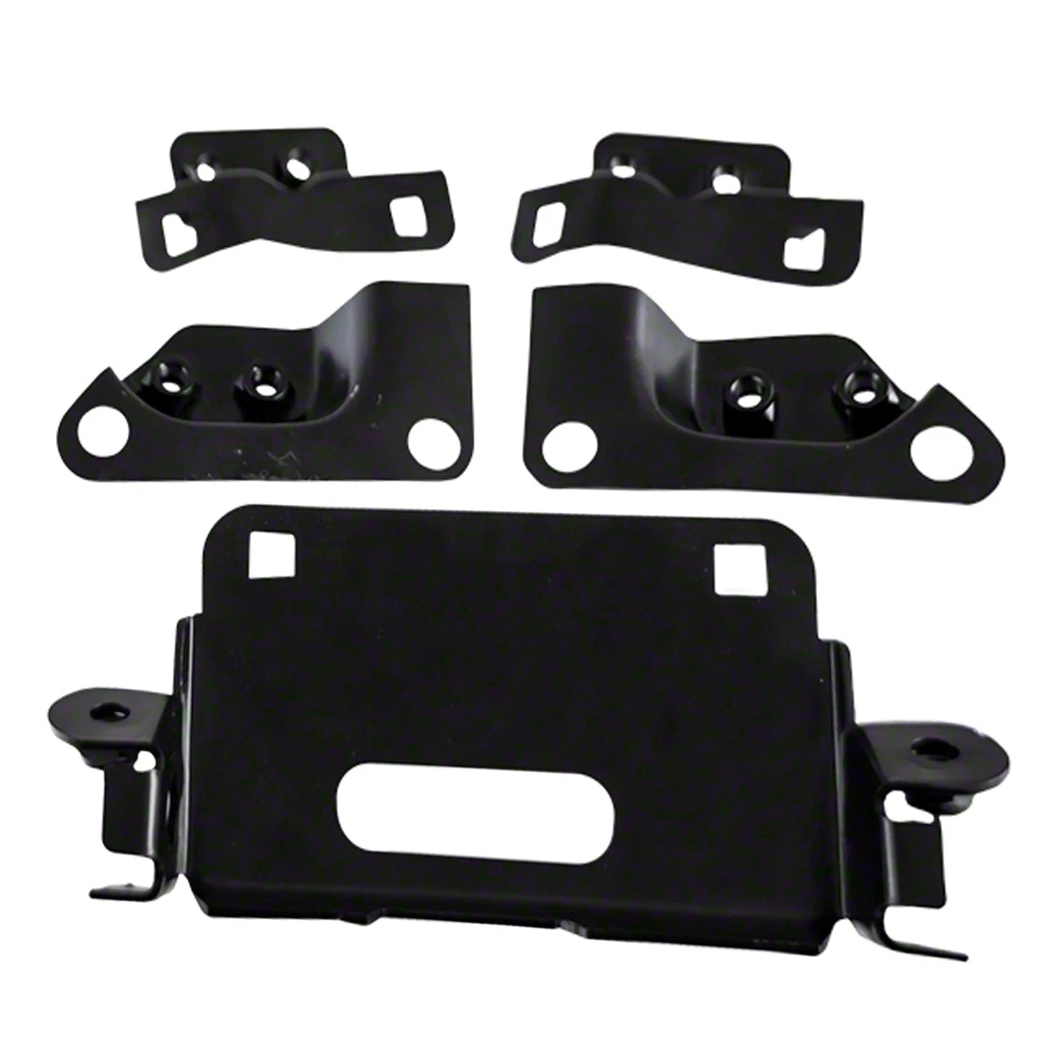 Rear Bumper Bracket Replacement Driver Passenger Set for Honda Civic (2016–2021)