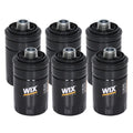Set of 6 Engine Oil Filters for Audi Volkswagen 2.0L L4 Turbo