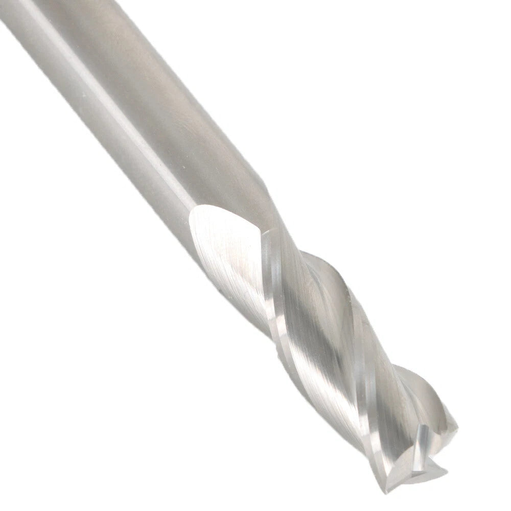 Set of 3 End Mills for Precision Milling