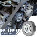 Drive Belt Idler Pulley for Mitsubishi Montero Sport (1997–2004)