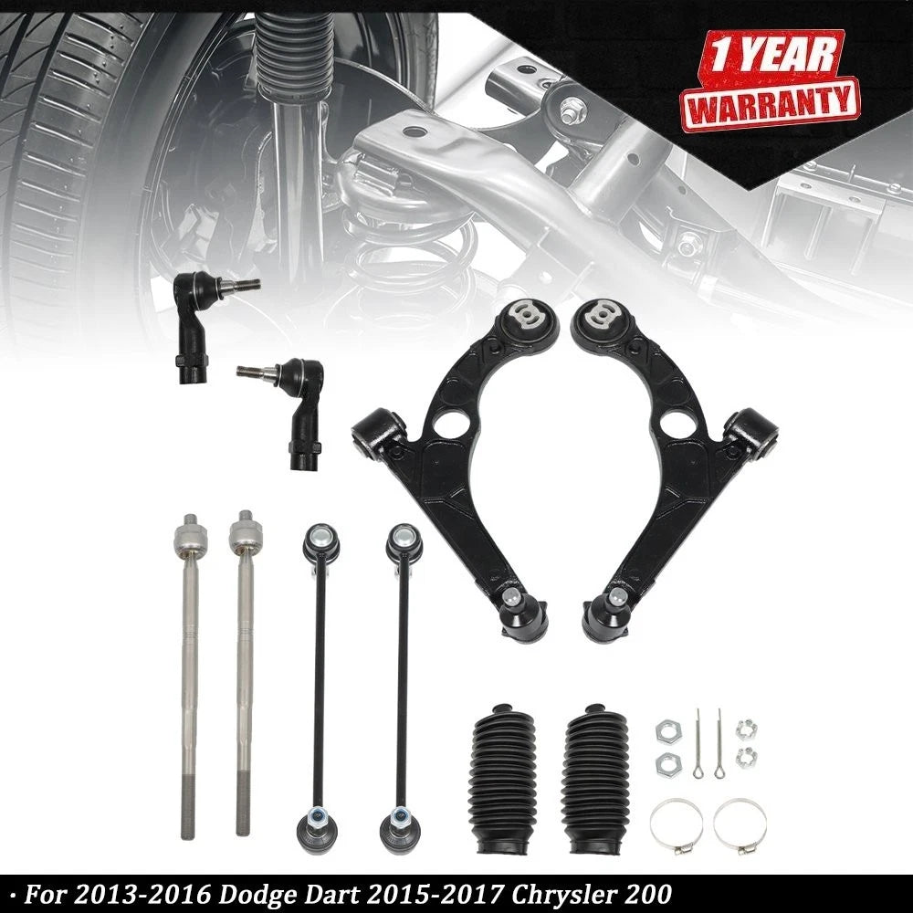 Set of 2 Front Lower Control Arms for Dodge Dart (2013â2016)
