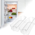 2 Pack Clear Refrigerator Door Bin Shelf for Frigidaire 240356402