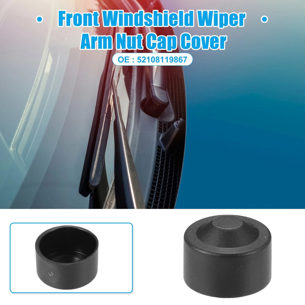 2pcs Front Windshield Wiper Arm Nut Cover Cap for BMW i3 (2014–2021)