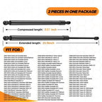 2X Rear Hatch Lift Support Struts for Chevrolet Suburban 1500 (2007-2014)