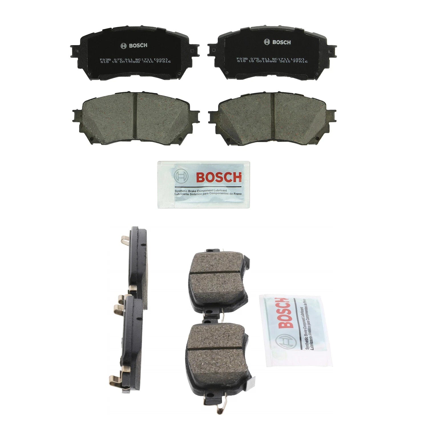 Bosch Quietcast Brake Pad Kit for Mazda 6 (2016–2021)