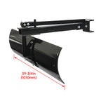 Universal Sleeve Hitch Tow Behind Rear Scrape Blade for UTV/ATV