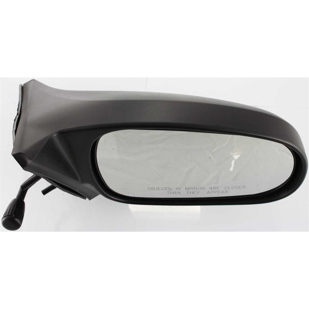 Manual Remote Mirror for Honda Civic 4-Door Sedan (1996–2000) Right Black