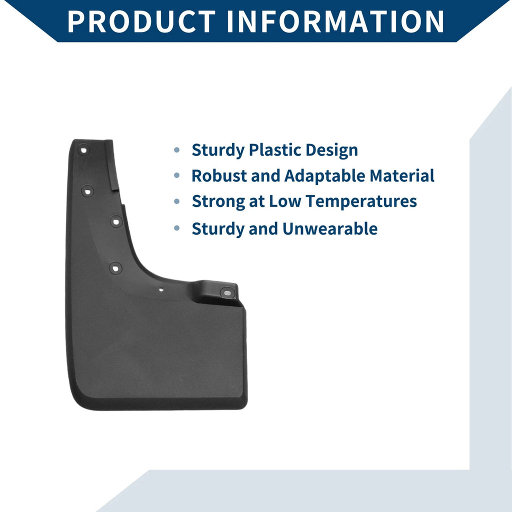 Set of 2 Mud Flaps Splash Guards for Volkswagen Amarok (2023–2024)