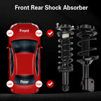 Set of 4 Struts and Shocks Assembly for Subaru Impreza (2008–2011)