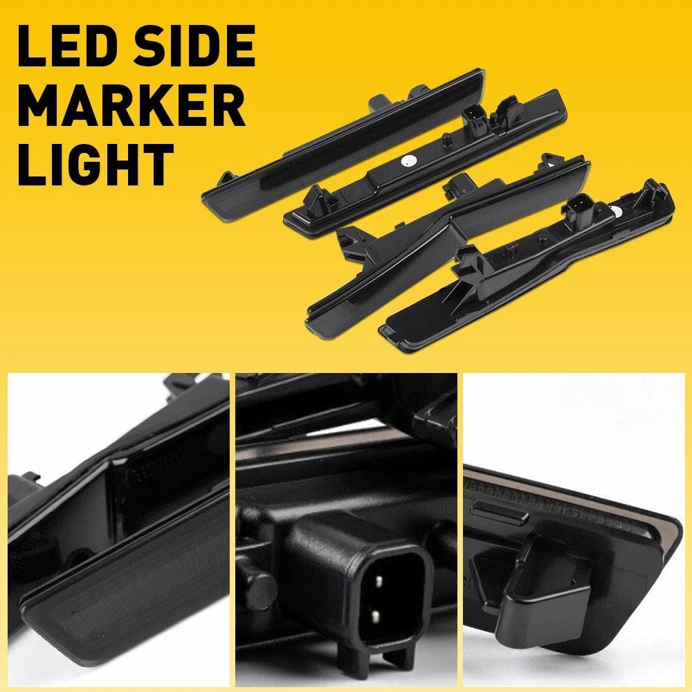 LED Bumper Side Marker Light for Dodge SRT Challenger Hellcat Widebody (2018–2022)