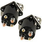 2X 12V Gas Golf Cart Solenoid for Club Car DS/Precedent (1984–Present)