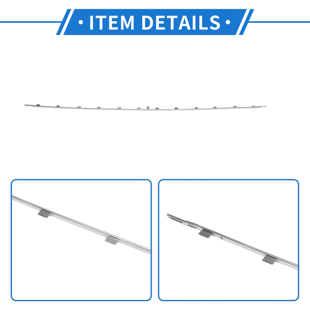 Bumper Grille Trim Garnish No. 2128852021 for Mercedes-Benz W212/E (2010–2013)