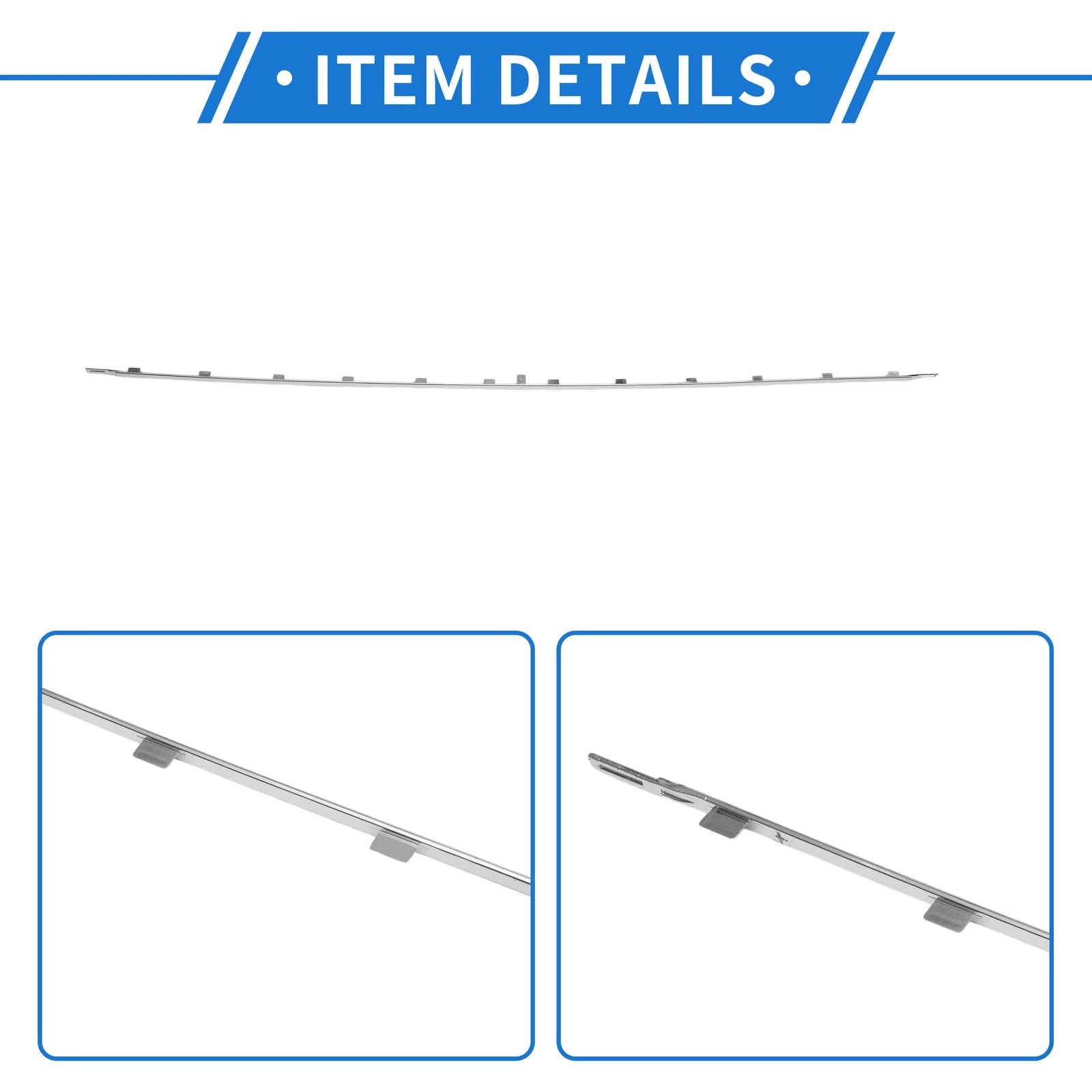 Bumper Grille Trim Garnish No. 2128852021 for Mercedes-Benz W212/E (2010–2013)