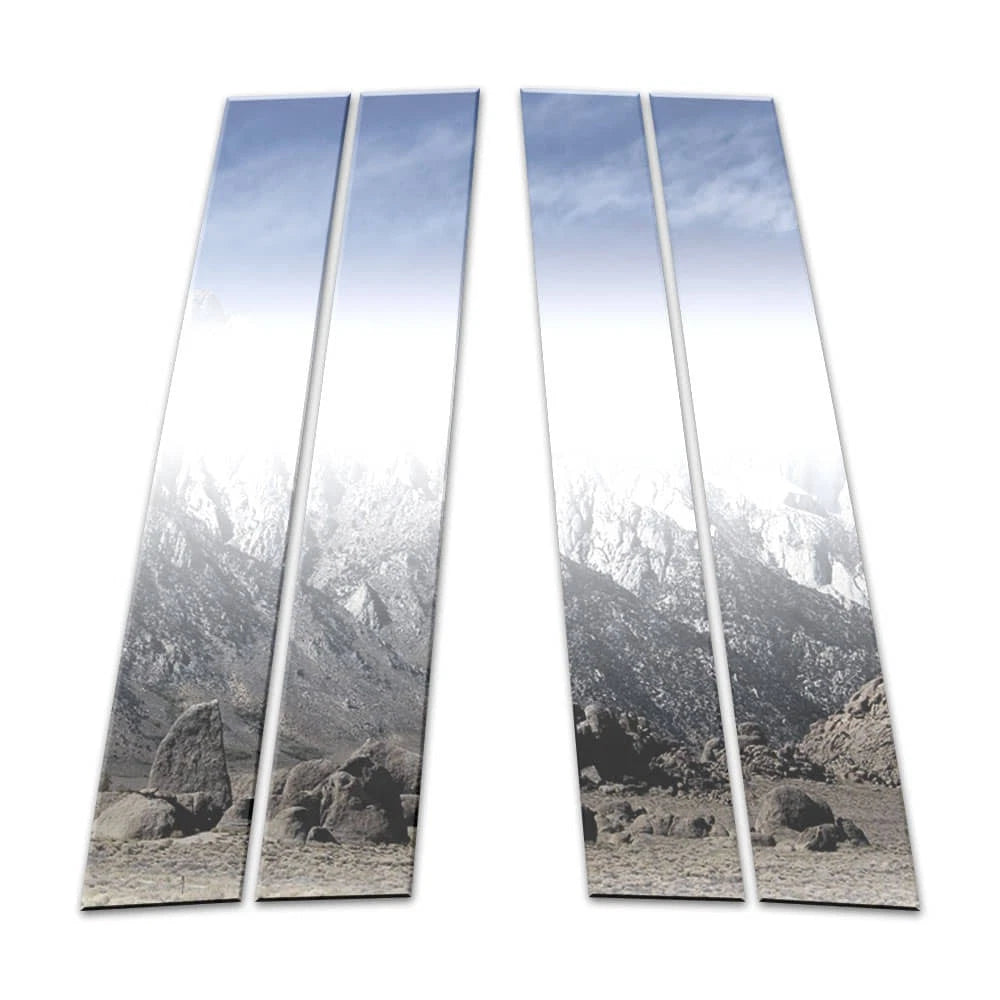 Diamond Grade 4pc Stainless Steel Pillar Post Covers for 2013-2024 Infiniti QX6