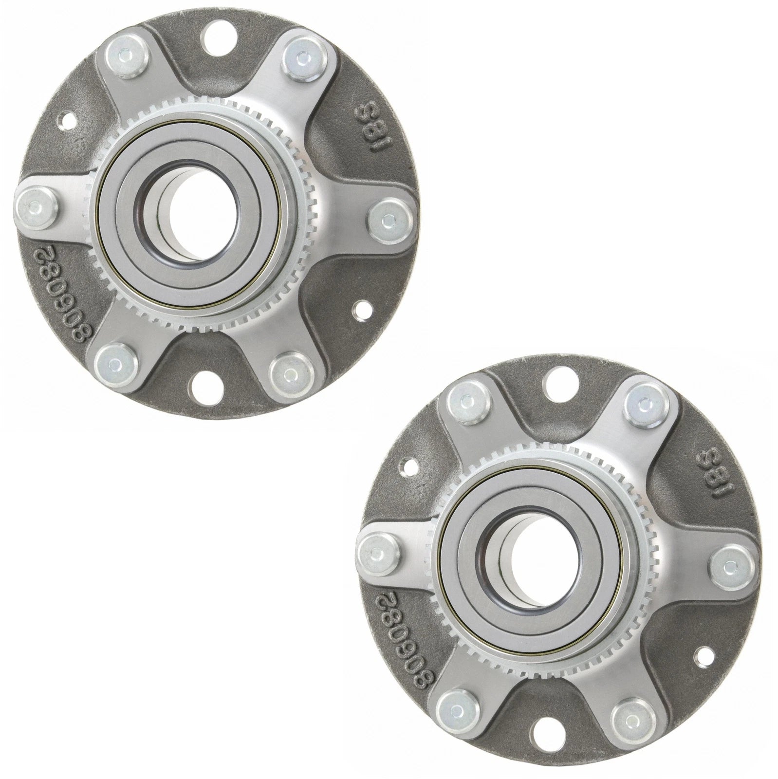 Set of 2 Rear Wheel Bearing and Hub Kit for Hyundai Entourage, Kia Sedona (2007–2010)