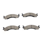 Set of 4 Front Ceramic Brake Pads for Ford F-250 F-350 (1995–1997)