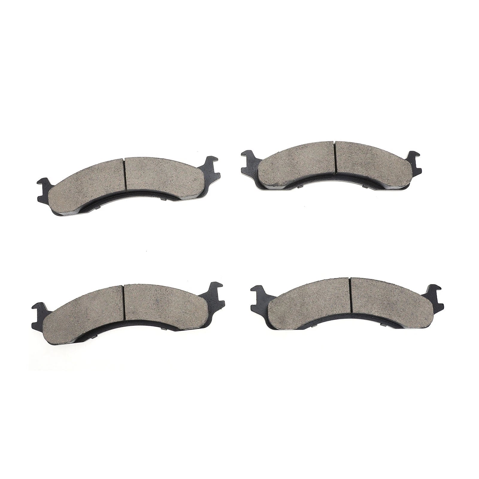 Set of 4 Front Ceramic Brake Pads for Ford F-250 F-350 (1995–1997)