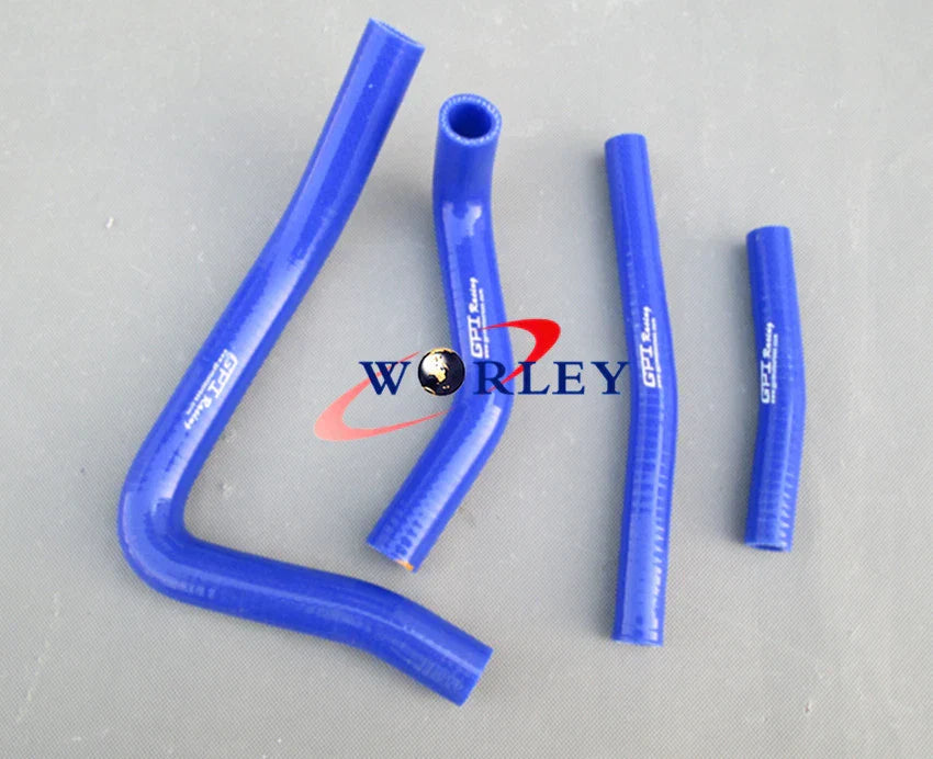 Silicone Radiator Hose for Suzuki RM250 1996-2000 - Yellow