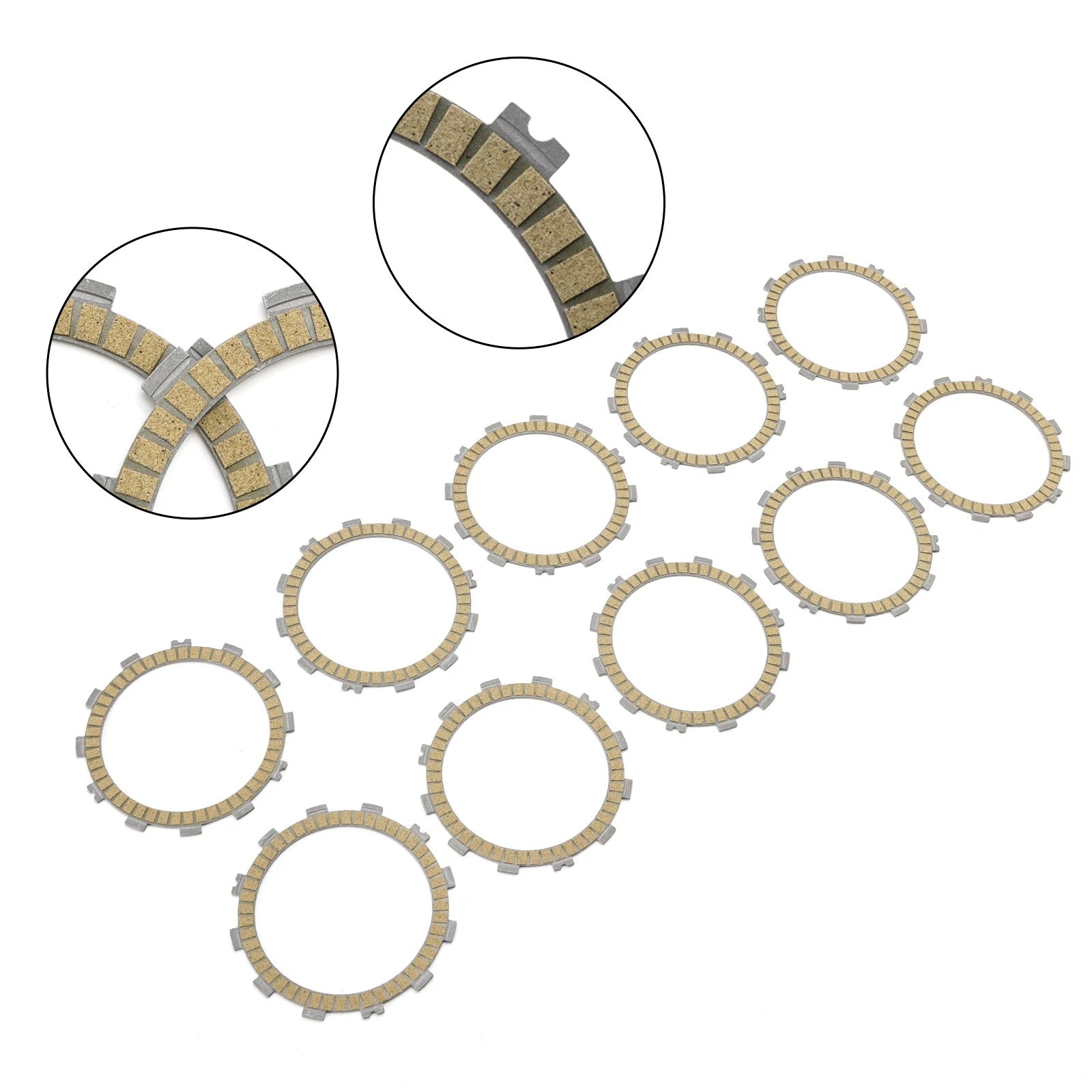 Clutch Friction Plate Kit for Yamaha YZF R1, YZF R1M (2015–2025)