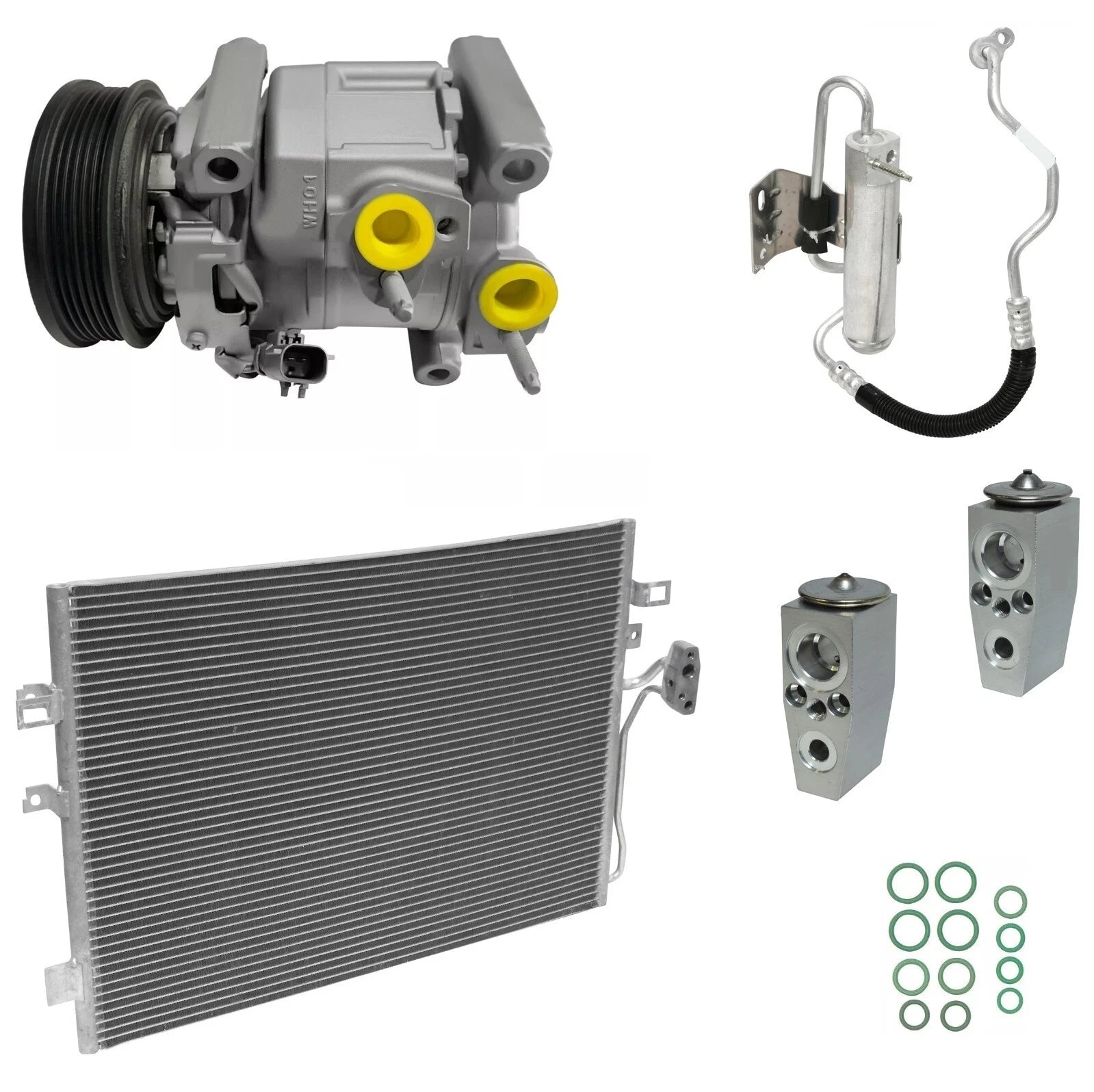 AC Compressor Kit With Condenser for Dodge Journey 3.6L (2011–2014)