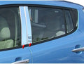 4pc. Luxury FX Stainless Steel Pillar Post Trim for 2011-2017 Nissan Leaf