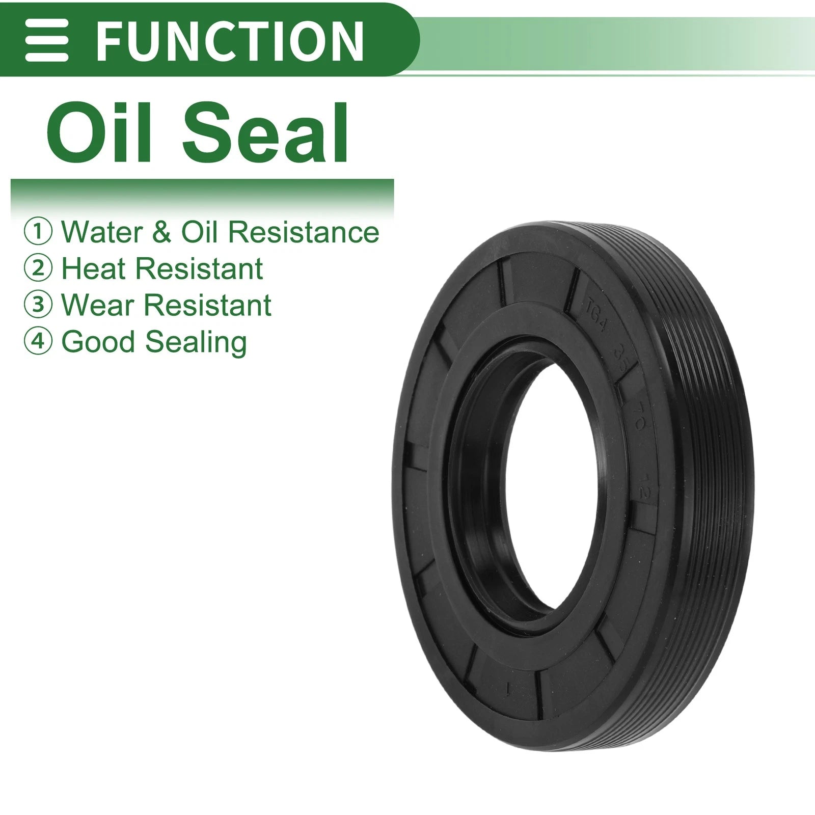Oil Seal   - NBR Rubber 35x70x12mm