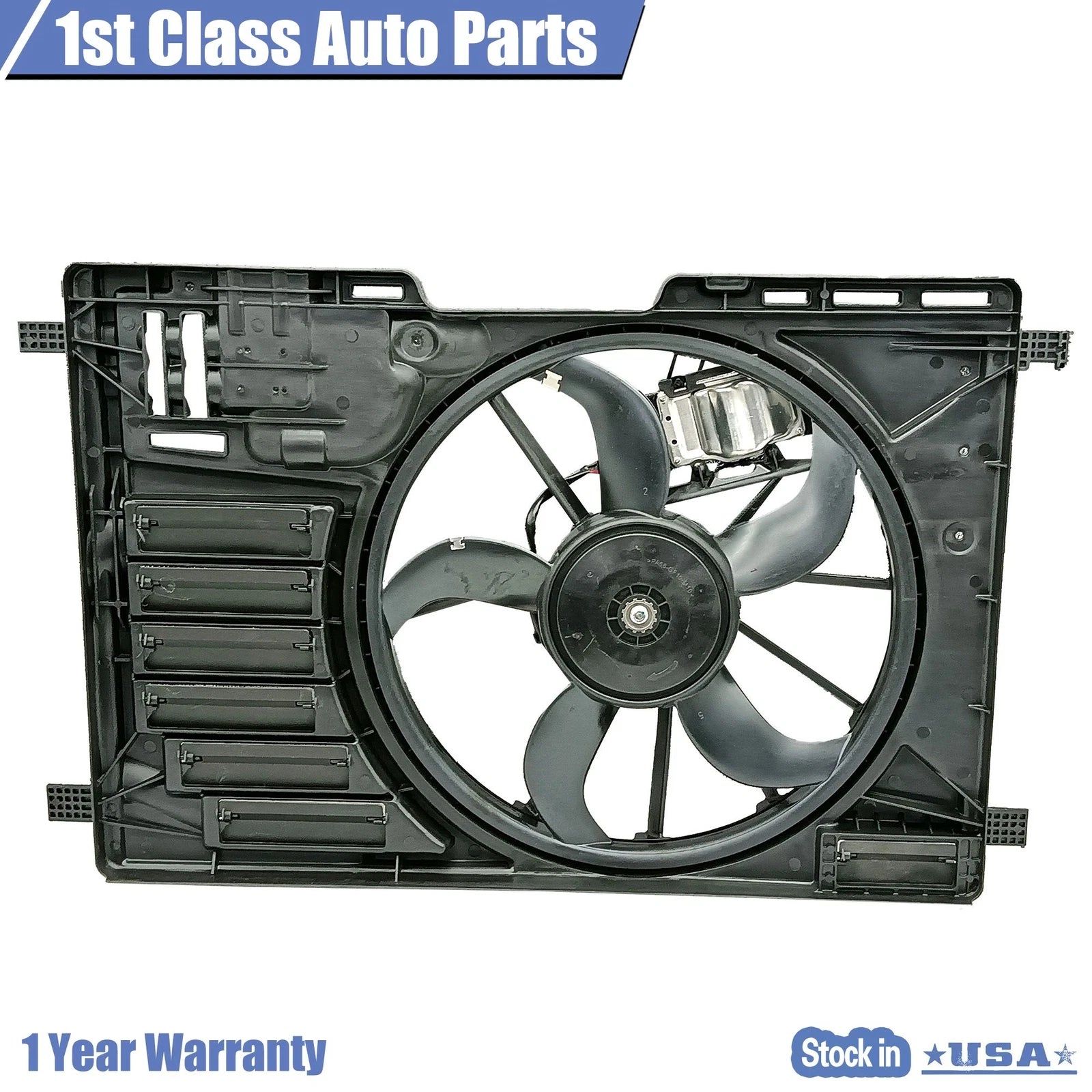 Radiator Cooling Fan with Shroud for Ford Focus (2013–2018)