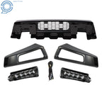 Textured Black Steel Bumper with LED for Ford F150 (2015–2017)