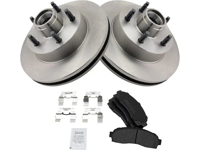 Front Brake Pad and Rotor Kit for Mazda B4000 RWD (2003–2004) VR656YJ
