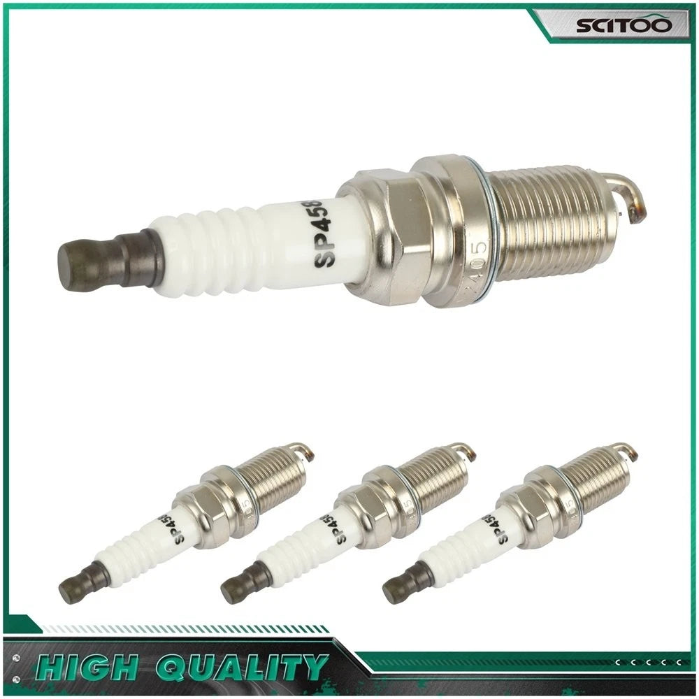 Set of 4 Iridium Spark Plugs for Toyota Corolla, Pontiac Vibe (2003–2006)
