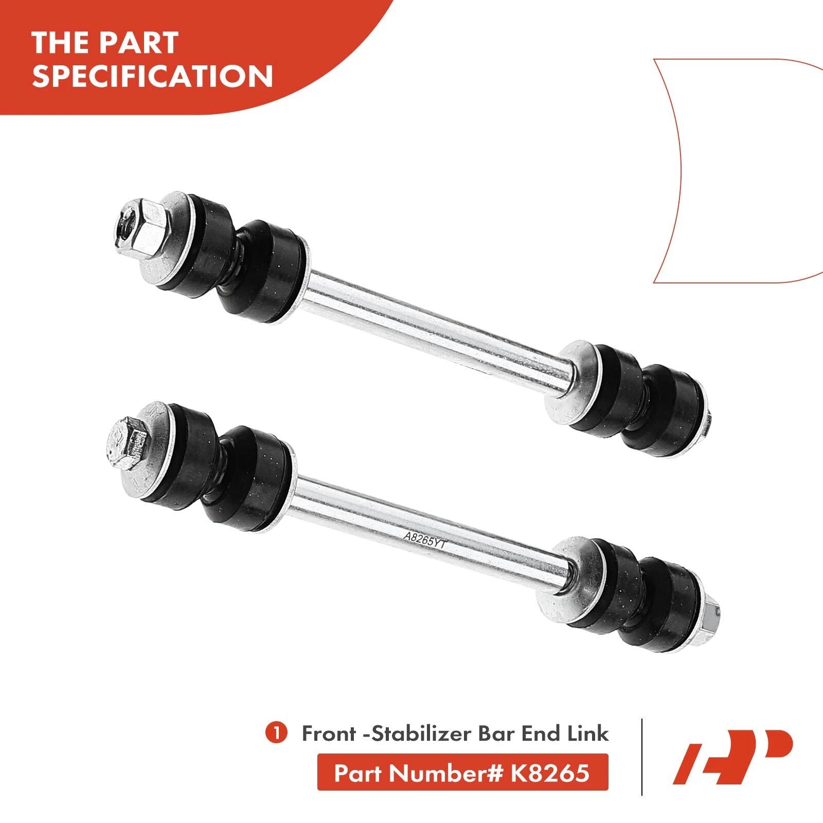10x Front Stabilizer Bar Link for Chevy Silverado 1500 (2007â2018)
