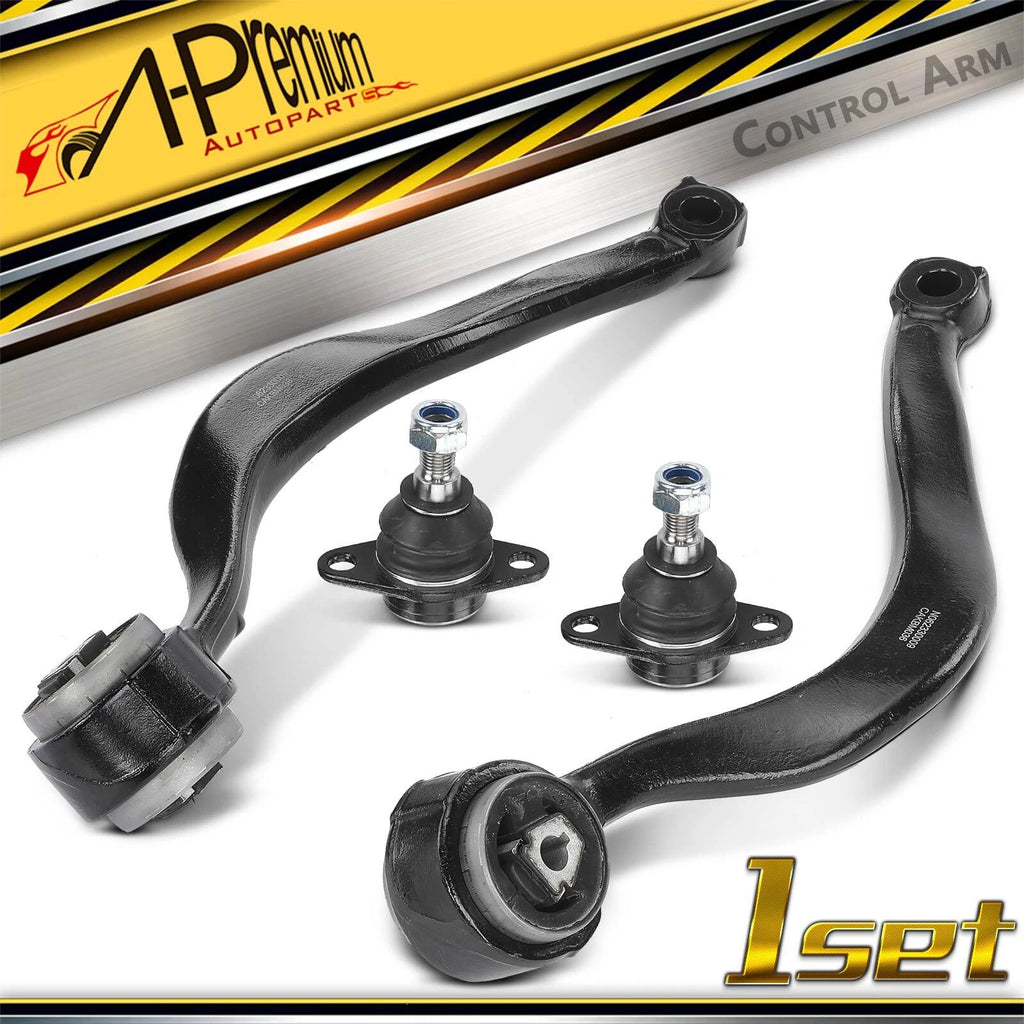 Set of 4 Front Lower Control Arms with Ball Joints for BMW X5 (2000–2006)