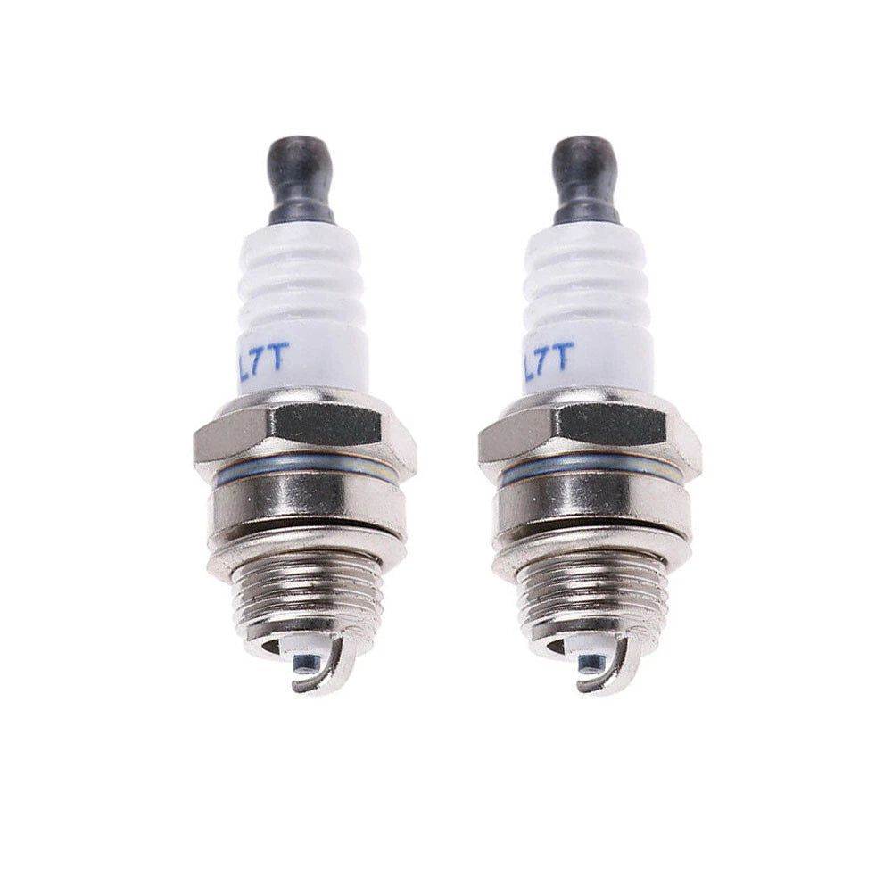 2Pcs L7T Spark Plug for 350 351 Chainsaw Hedge Trimmers