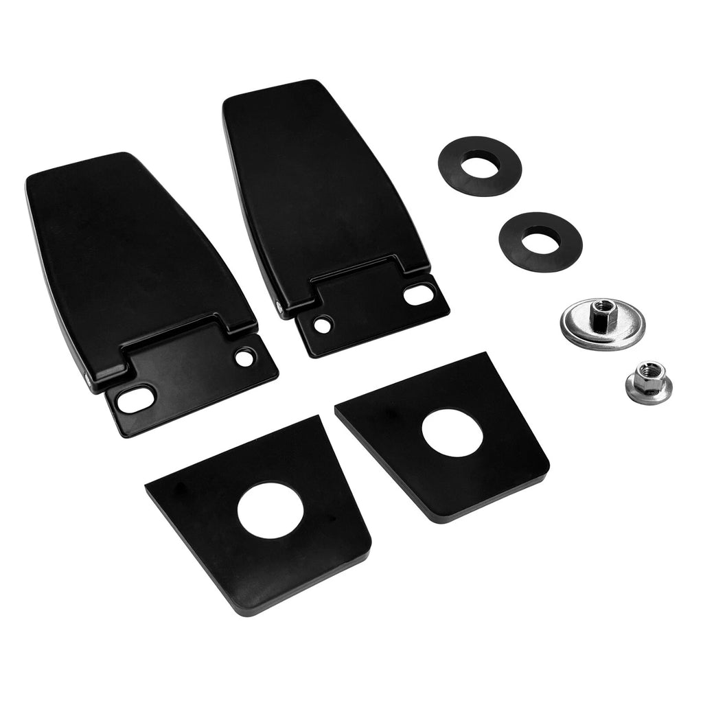 Set of 2 Rear Liftgate Window Glass Hinges for Jeep Wrangler YJ TJ (1987–2006)