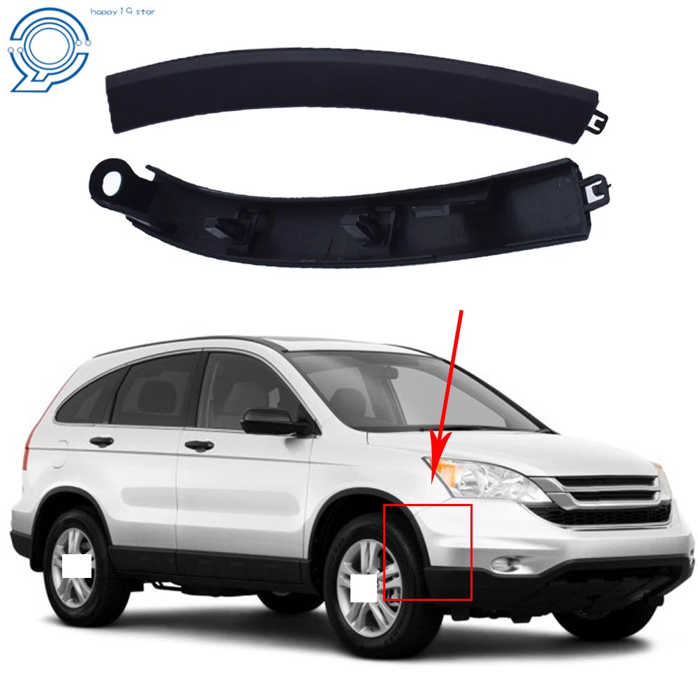Set of 2 Front Bumper Wheel Fender Molding Trim for Honda CR-V (2007–2011)