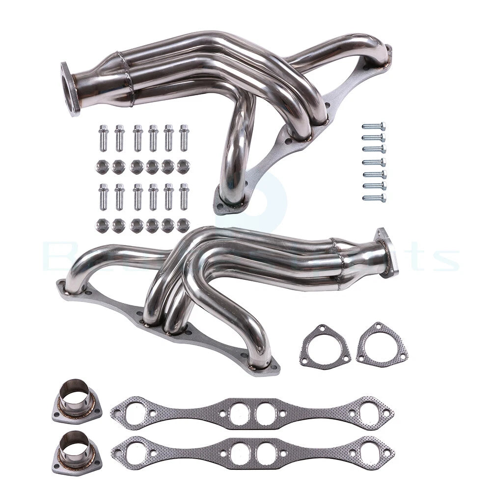 Stainless Steel Header Exhaust Manifold for Corvette/Bell Air (1955–1982)