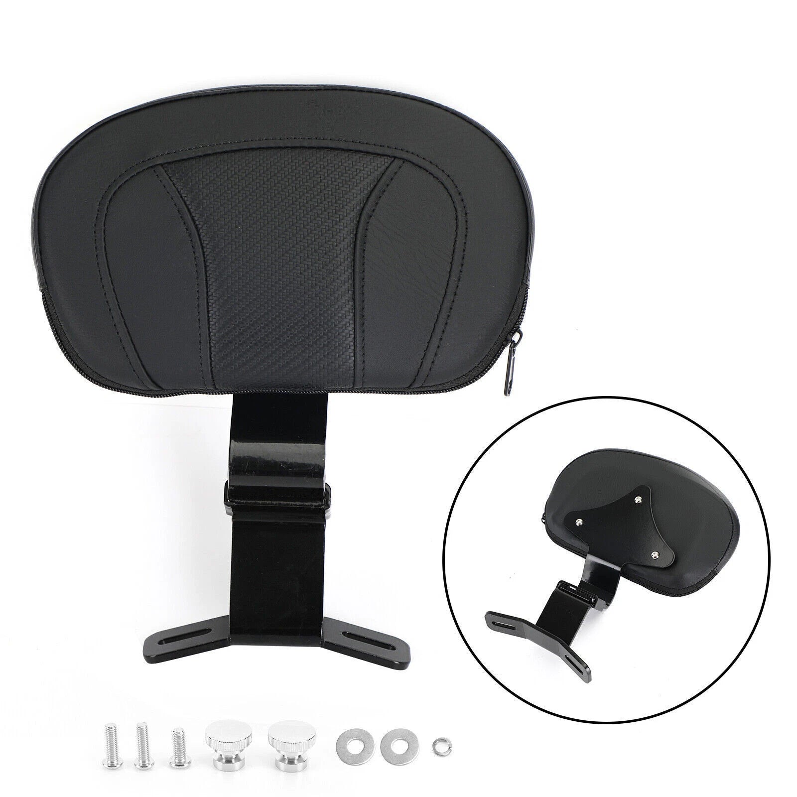 Driver Backrest Pad for Harley Touring CVO Street Glide Road King (2009–2021) UK2 T9