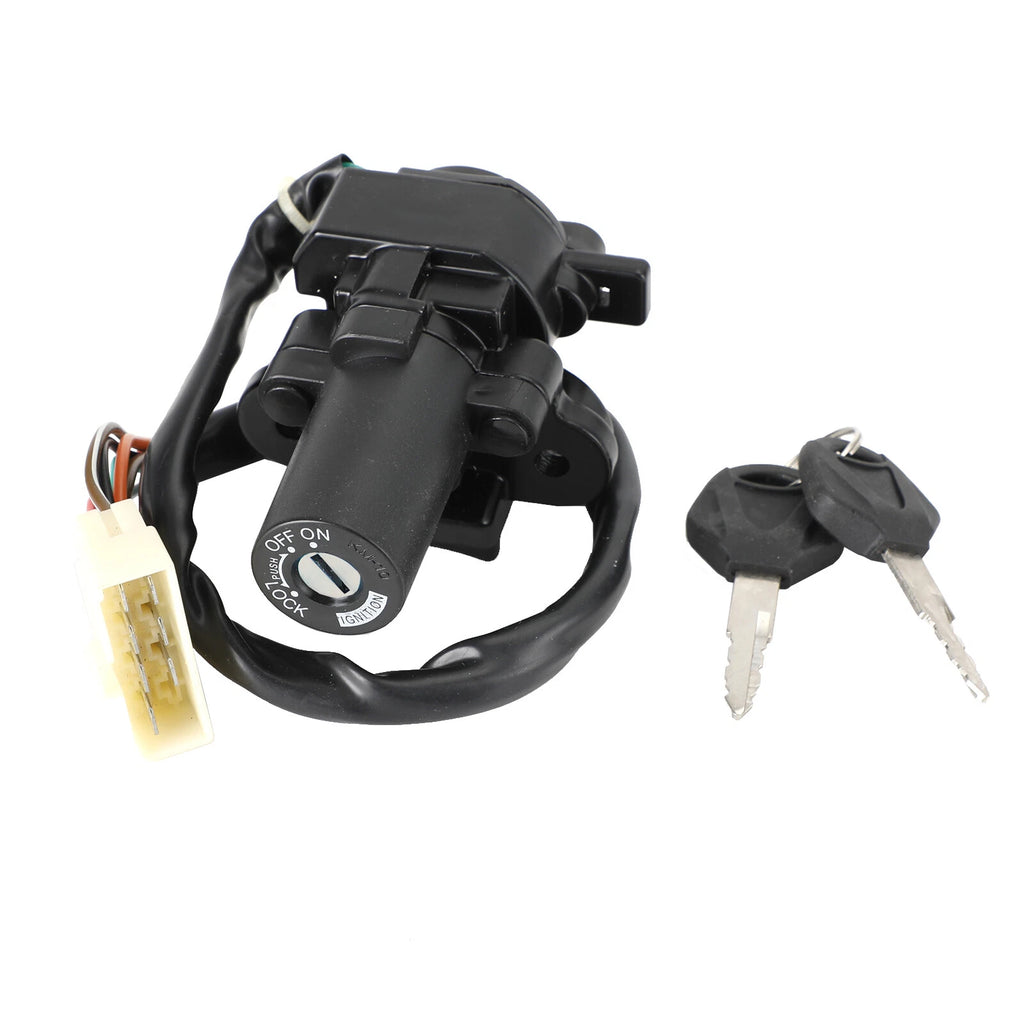 Ignition Key Switch for Kawasaki Ninja 250R (2008–2012), Ninja 300 (2013–2017) T9