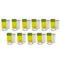 Set of 11 Cartridge Engine Oil Filters for Audi A3, VW Beetle, Passat