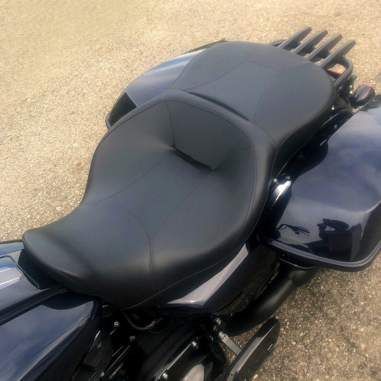 Driver Passenger Seat for Harley Davidson Touring Road Street Glide (2009–2023)