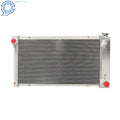 3 Row Aluminum Racing Radiator for Chevy C10/C20/C30 K10/K20/K30 (1967–1972)