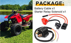 Starter Relay Solenoid Positive Side Battery Cable for Honda TRX400EX (1999–2007)