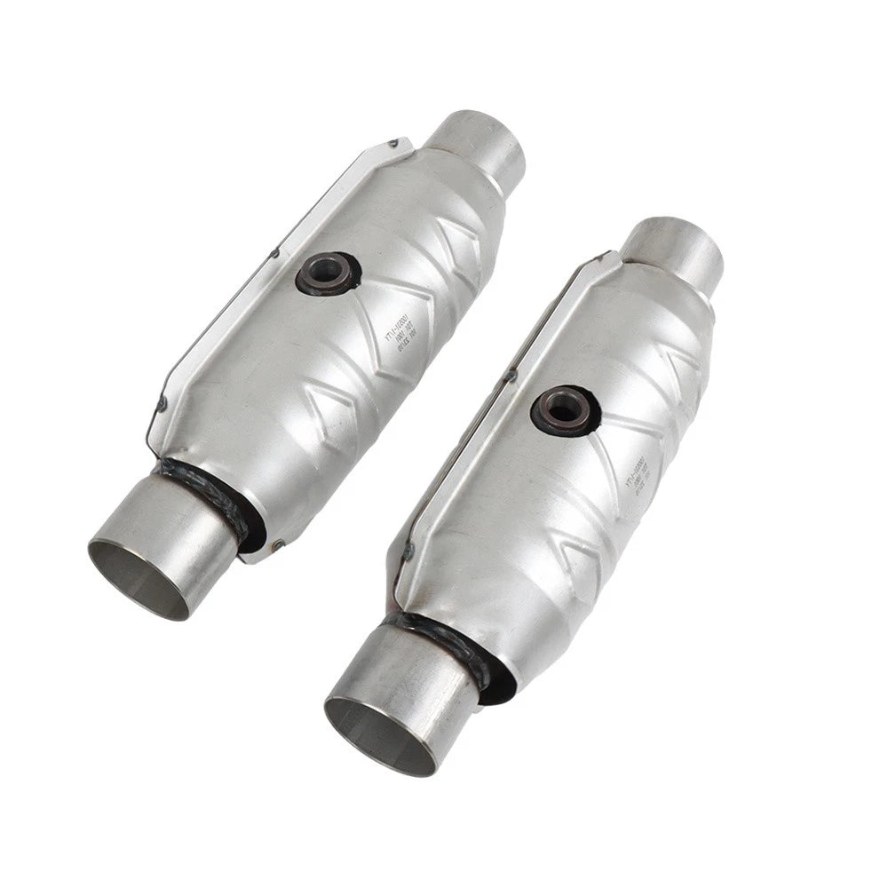 2X 2.5" Inlet & Outlet Catalytic Converter for Ford F150 (1997–2003)