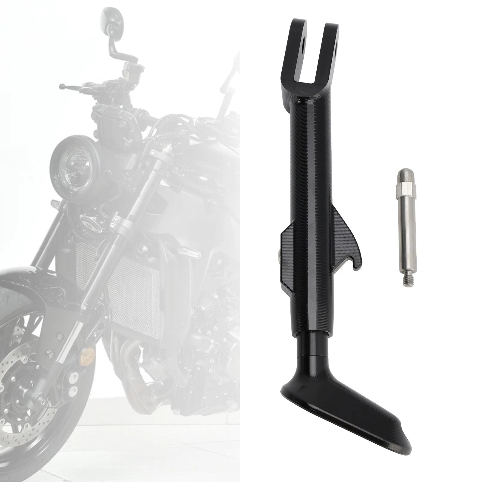 Adjustable Foot Side Stand Kickstand for Yamaha XSR900 MT-09 (2022–2025)