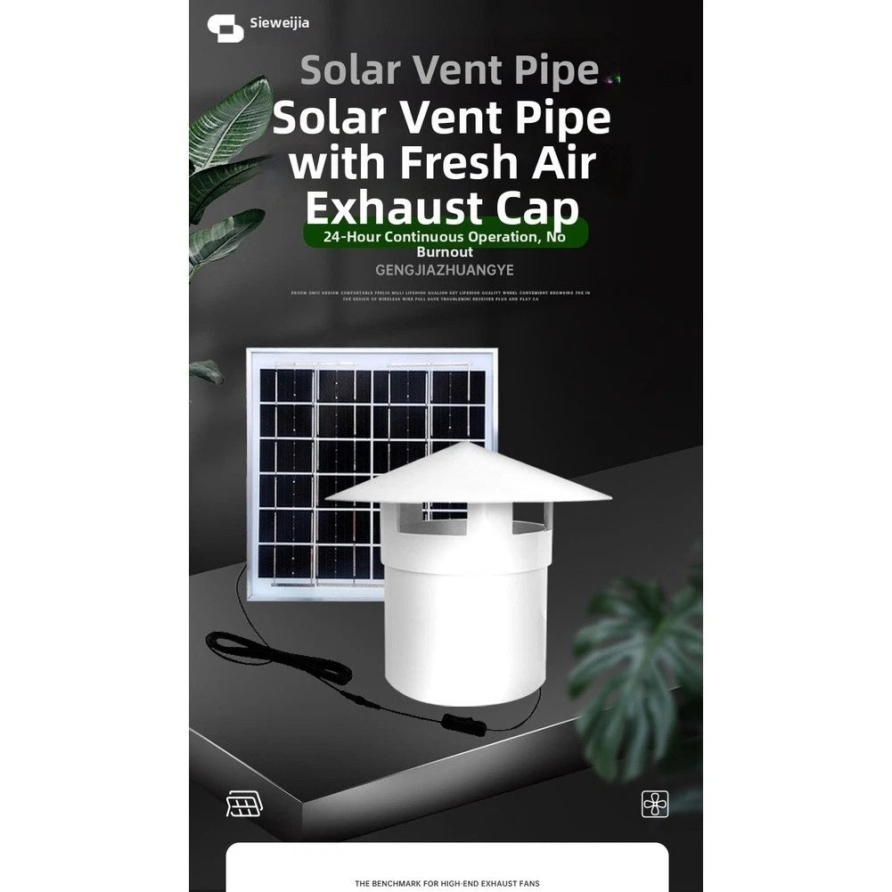 PVC Roof Exhaust Fan for Universal Applications (Low Noise, Pure Copper Motor)