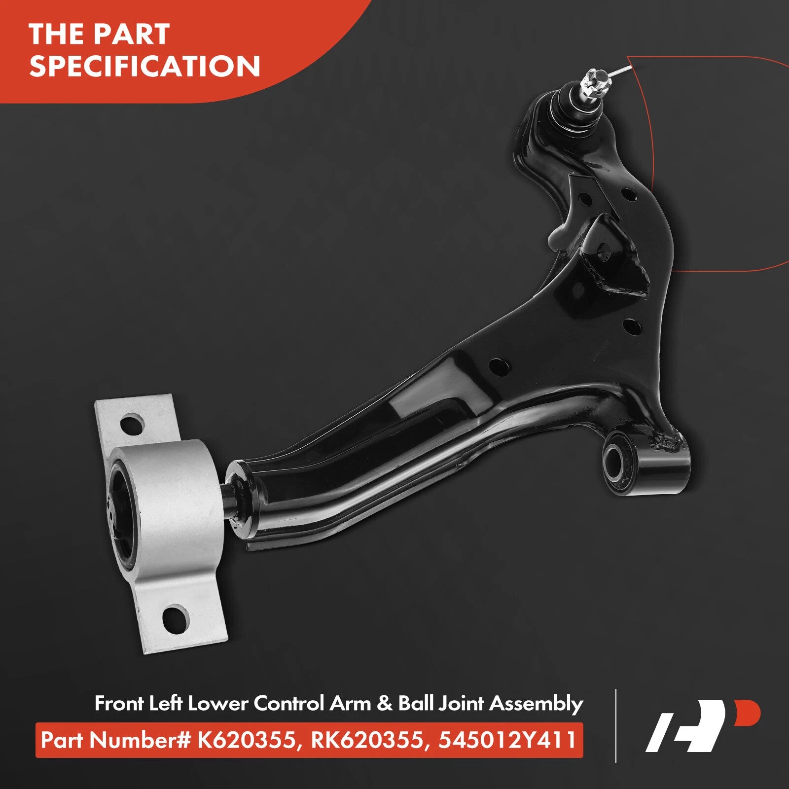 6X Front Control Arm with Ball Joint for Nissan Maxima (2000-2003)