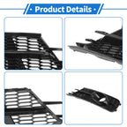 1 Pair Fog Light Grills for Audi A6 (2016–2018) No. 4G0807647A